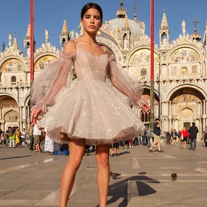 Mezuniyet töreninin konukları için 6 büyük satış-uzun elbise-no. 4