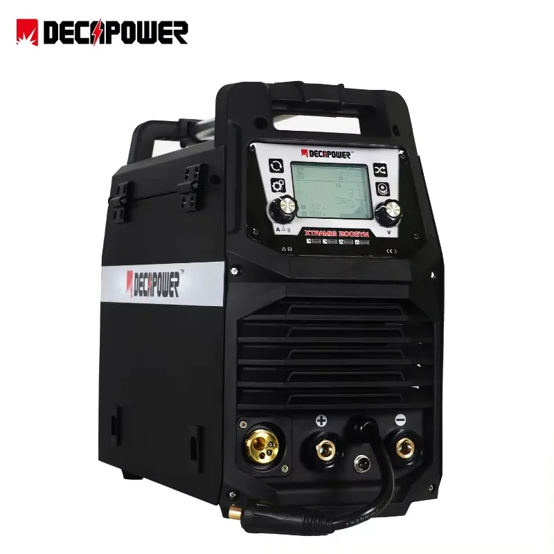 XTRAMIG Synergy IGBT inverter Gas Gasless MMA TIG Mag Mig  4 in 1 welder 200 amp welding machine