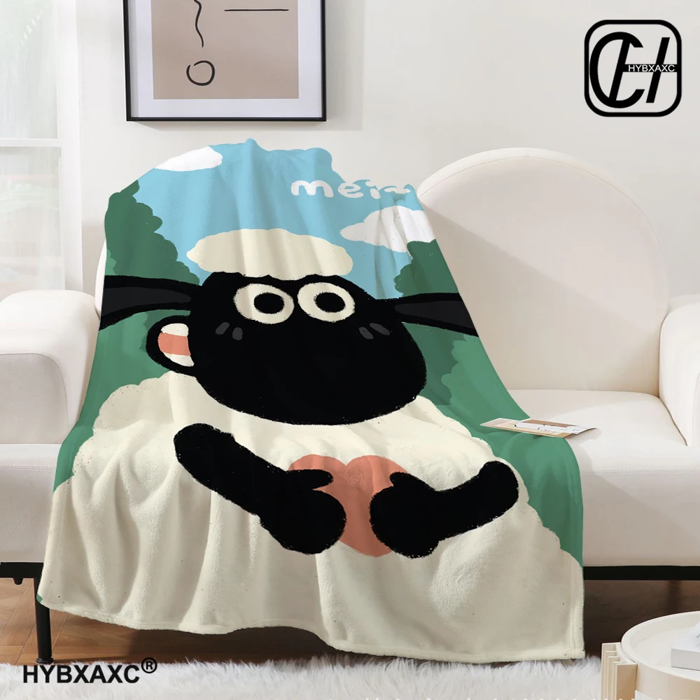 S-Shaun Sheep and GromitS Microfiber Blanket Bed Blankets Luxury Throw Blankets & Throws Sofa Cover Blanket for Sofa Decoration