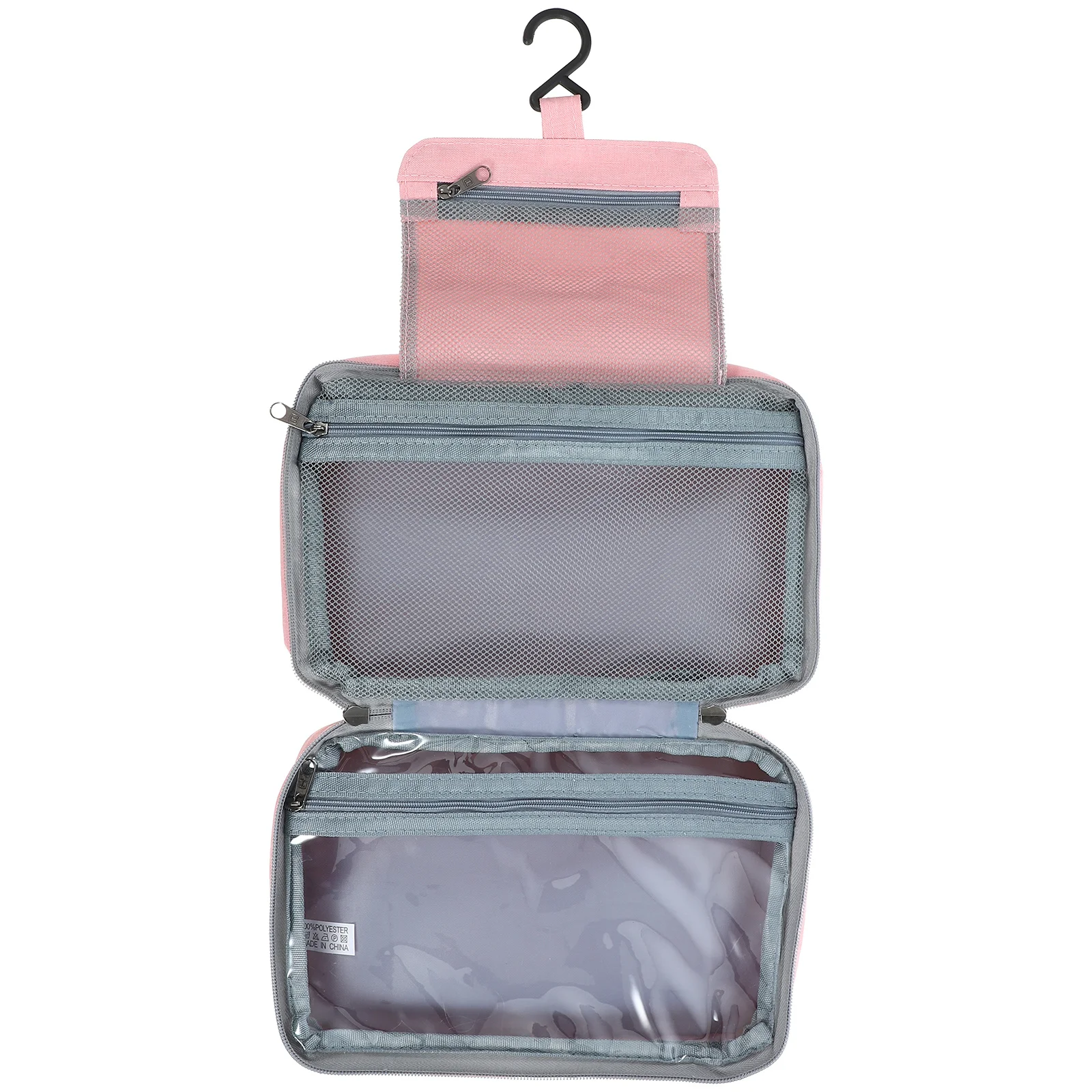 

Waterproof Travel Toiletry Bag with Wet Dry Separation Design Foldable Makeup Organizer Pouch for Women Portable Bag
