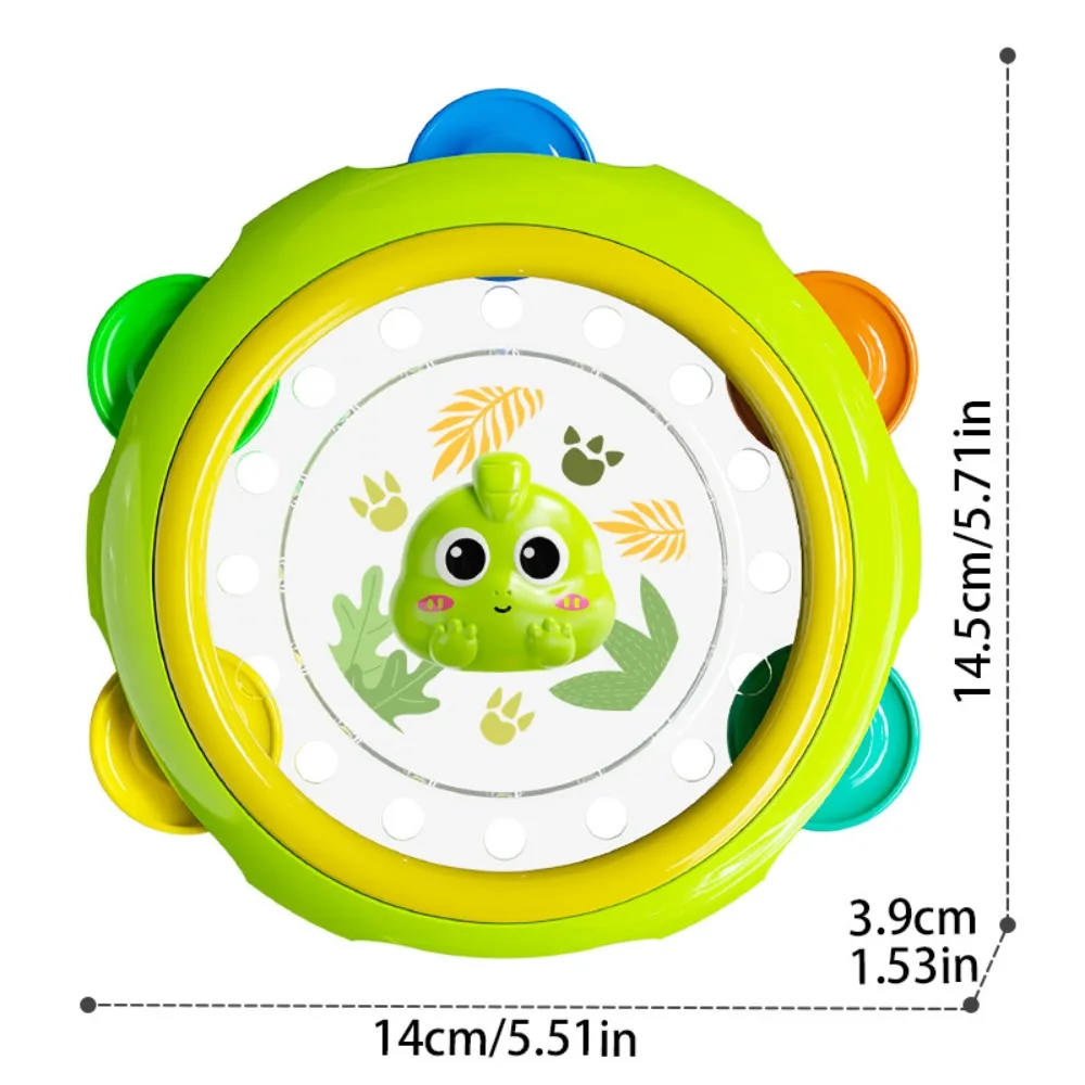 子供のためのカラフルなハンドベル,トレーニングのためのタンバリングリップ,腹筋運動,音楽栽培ドラム