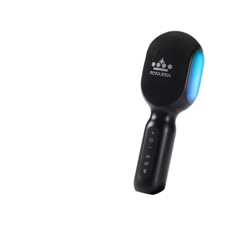 

D Bluetooth Wireless Karaoke Microphone Speaker Integrated Home National Singing Microphone Home KTV