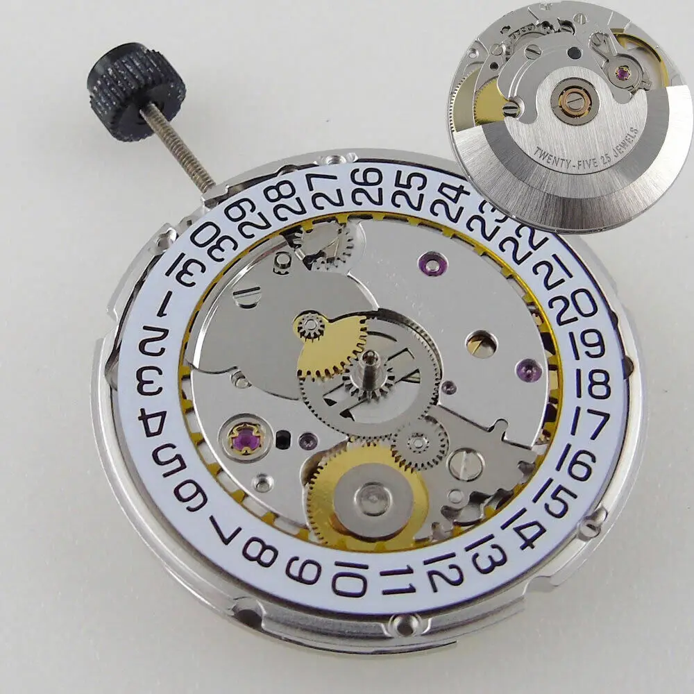 

25 jewels 28800 bph PT5000 automatic movement replacement eta 2824-2 movement