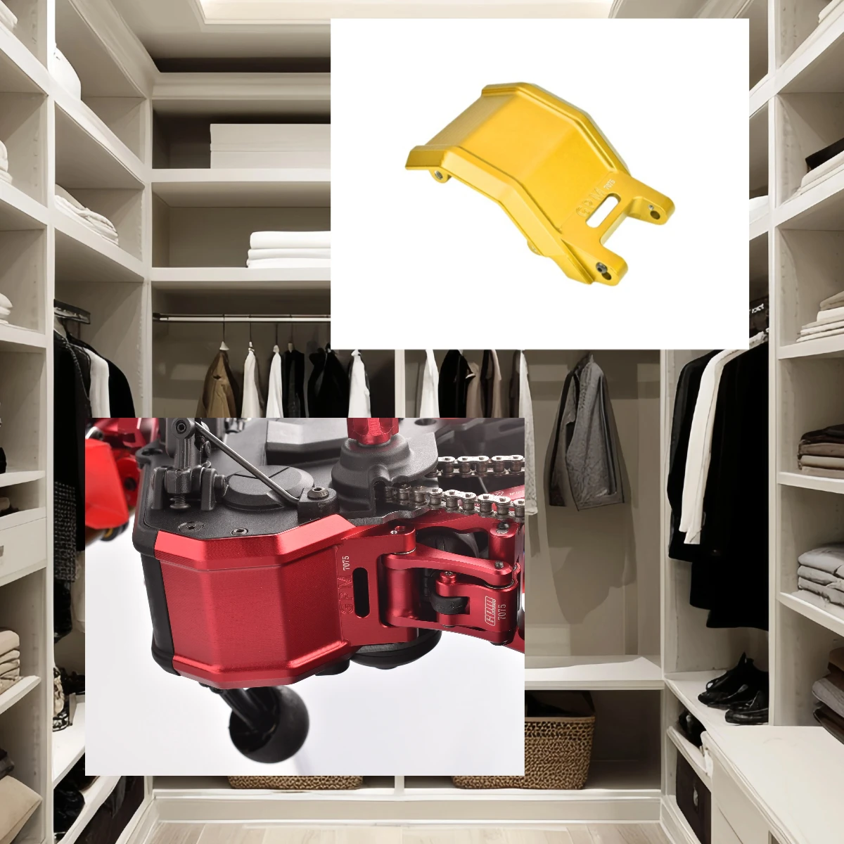 

GPM LOSI 1/4 Promoto MX SM Motorcycle LOS06000 Alloy 7075 Skid Plates