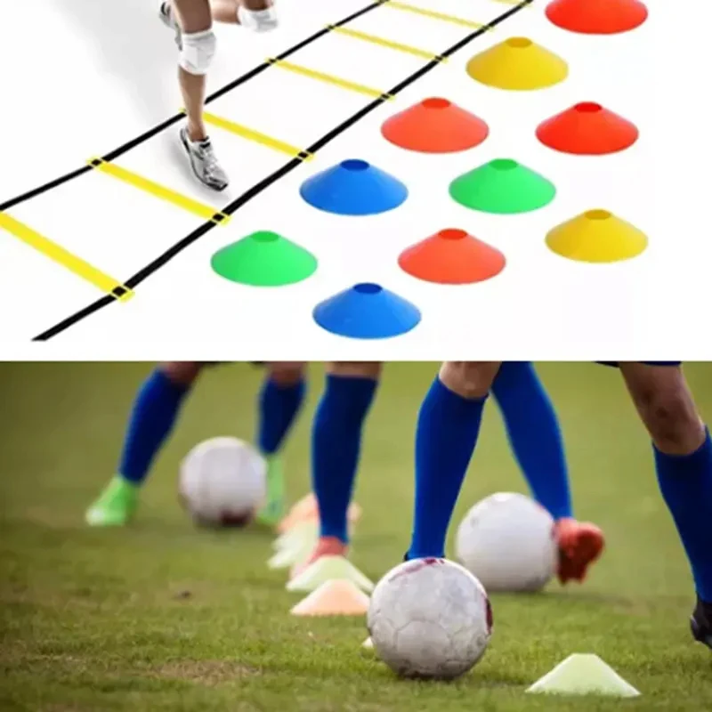 6m Agility Ladder &  football training plate Removable For Speed Training Sports Flexibility Portable Agility Football Training view 6