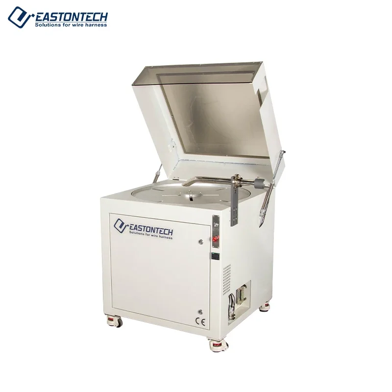 EW-0510-1 Automatic Wire Cut&Strip Machine With Coiling Device 200-680 Mm Coil Inner Diameter Cable Processing Equipment