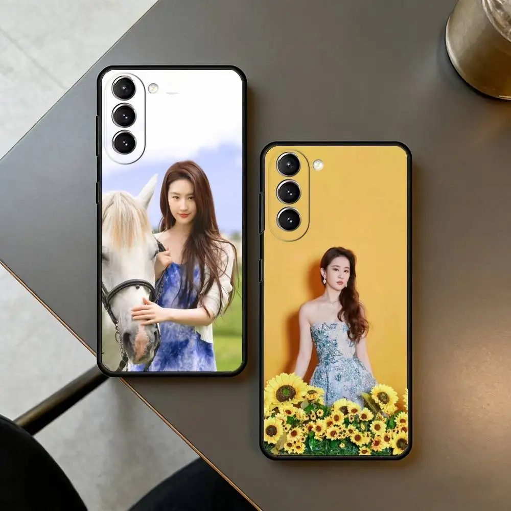 

Chinese Actress Crystal Liu Case for Samsung Galaxy S21 S25 FE S24 S23 Ultra S20 S9 S22 Plus S10 TPU Cover
