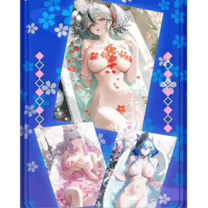 新しい 2025 YunYi A5 Waifu カードセット レザーアルバム Qimeng Vol.1 Genshin ACG コレクター付き