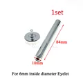 Ojales de 6 mm también incluidos