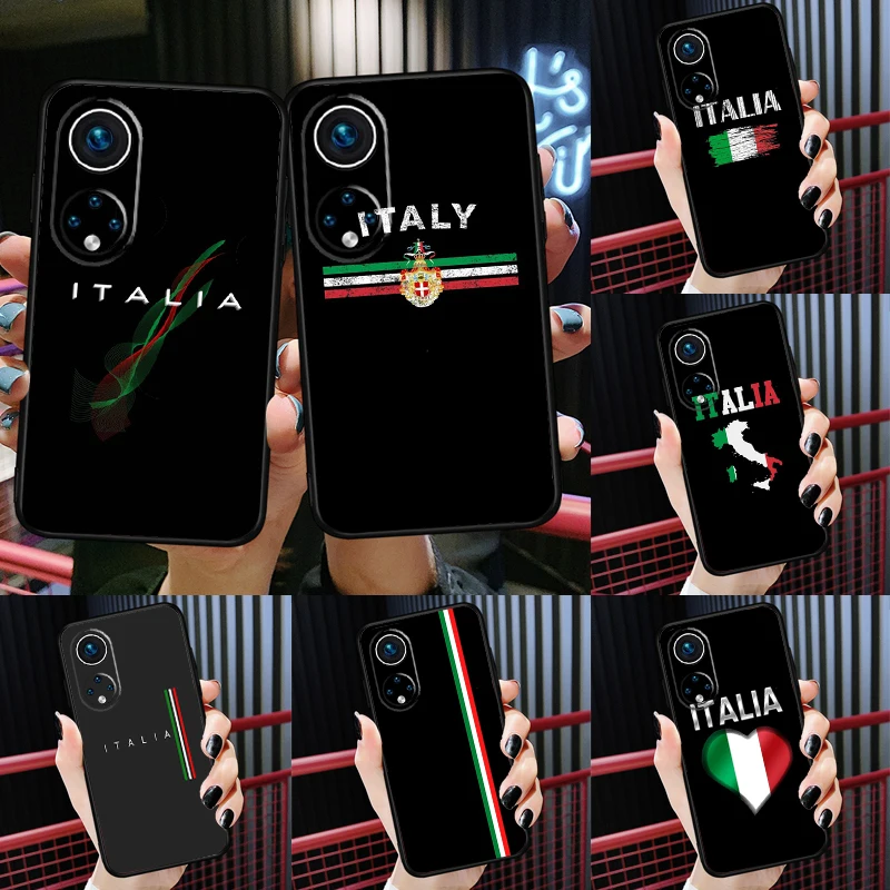 Funda con bandera de Italia para Honor Magic 7 Pro 6 5 50 70 90 200 Lite X9b X9a X8a X8b X7a X6a X8 X9 X9c