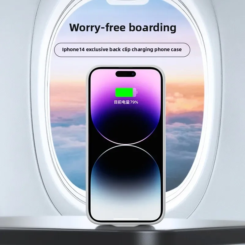 6800mAh شاحن بطارية حالات آيفون 11 12 13 14 15 16Plus ProMax بطارية خارجية قوة البنك شحن آيفون 6/7/8