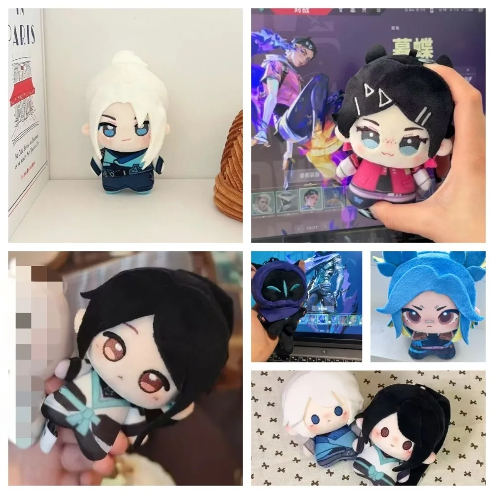 VALORANT Cotton Doll‌Neon‌ Sage Jett‌ Omen Cute Pendant Two-dimensional Game Peripheral Plush Toy Pillow Ornament Soft Gift