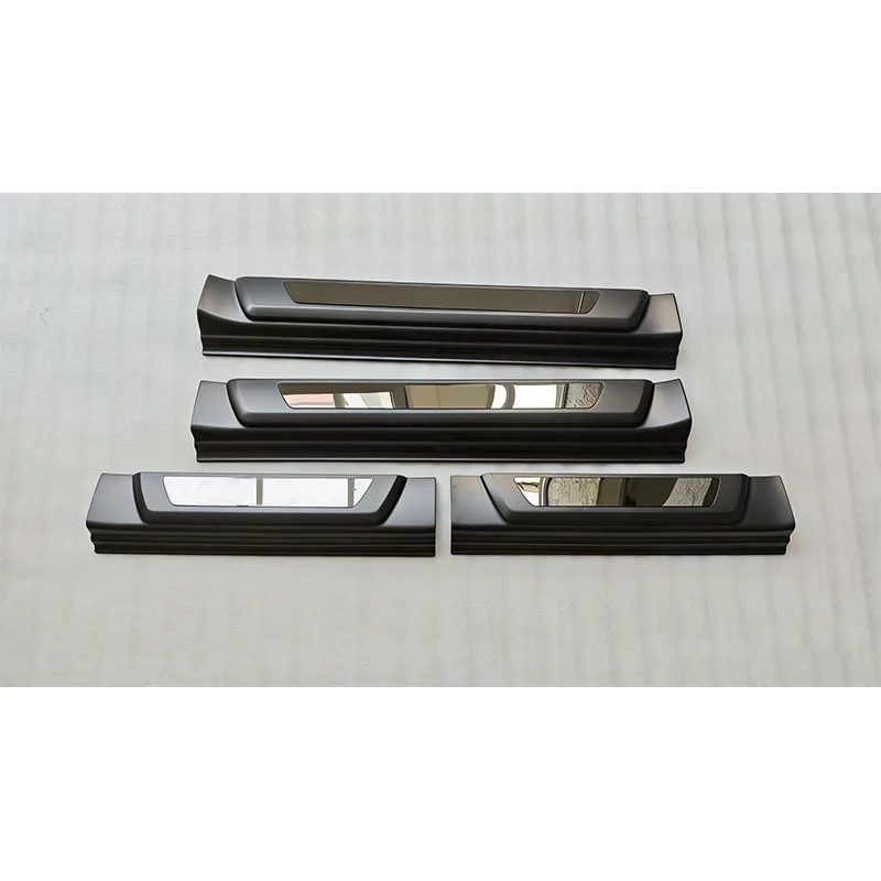 Plastic side Pedal For Hilux Revo 2015-2021 auto Door Sill Scuff Plate door plate body kits accessories view 5