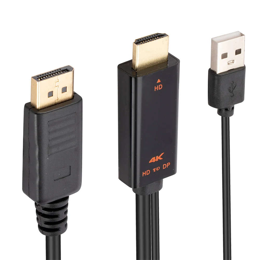 1.8 متر HDMI-متوافق مع كابل DisplayPort 4K 60 هرتز HDMI-مصدر متوافق مع كابل شاشة عرض DP HDMI-متوافق مع سلك DP #6