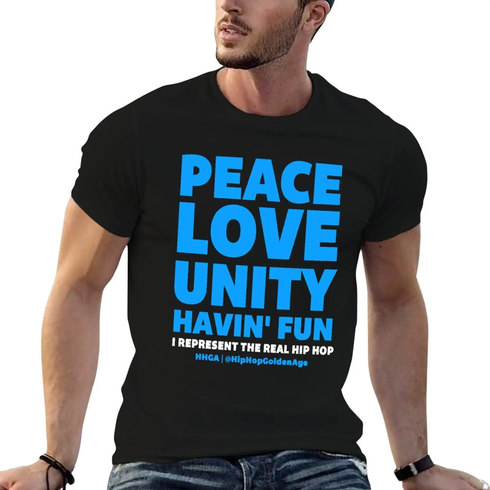 I Represent For Fans T-Shirt Basic Crew Neck Short Sleeve Top
