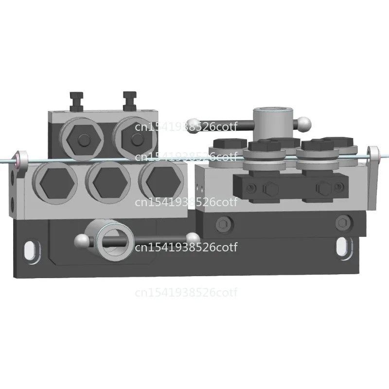 Metal Wire Straightener Straightening Machine Accessories with 10pcs Straighten Wheel