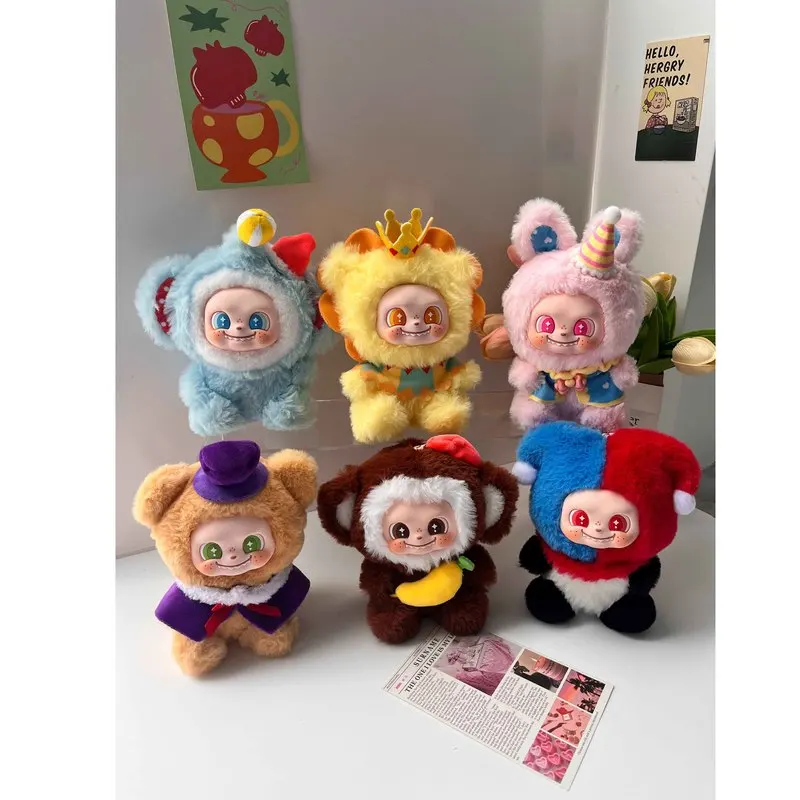 

Lulala Fluffy Friends Circus Series слепая коробка-милая кукла-подвеска-сюрприз подарок для девочек на день рождения модная загадочная игрушка