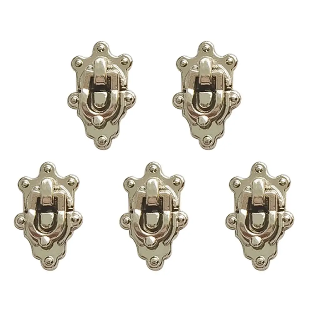 5pcs High Quality Mini Metal Crafts Lock 4 Colors Doll Bags Parts DIY Manual Doll Accessories
