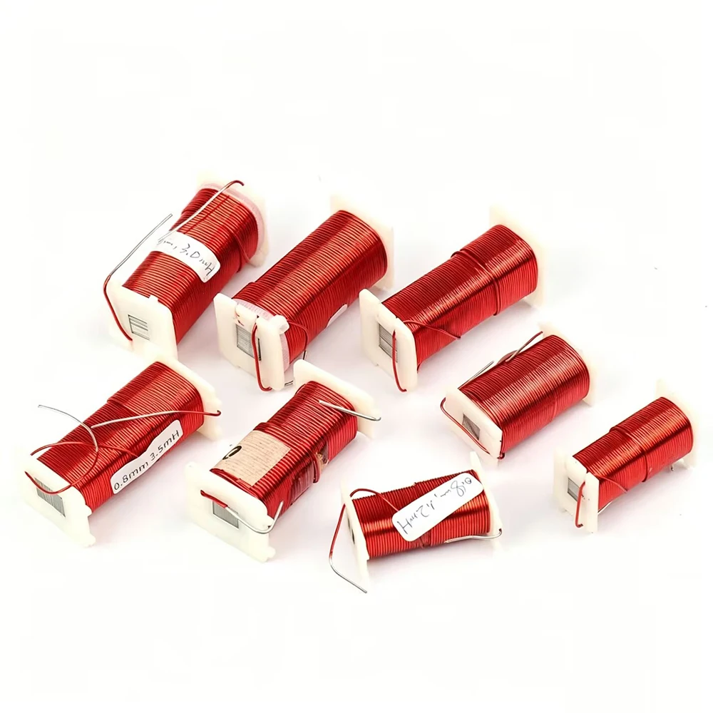 

Iron Core Inductor 4.0/4.1/4.2mH 0.5-1.2MM Oxygen-Free Copper Silicon Steel Sheet Cored Copper Coil Frequency Divider