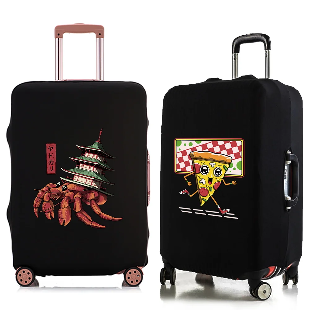 

Защитный чехол для багажа с милым узором монстра, чехол на тележке, портативный чехол для путешествий, отдыха на открытом воздухе, предметы первой необходимости, чехлы для багажа унисекс