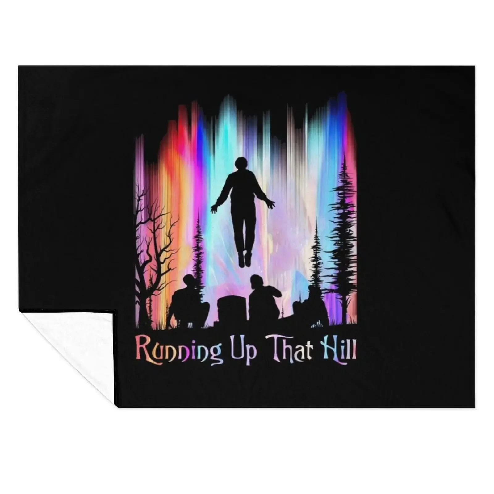 

Running Up That Hill Throw Blanket Summer blankets ands anime Hair Blankets