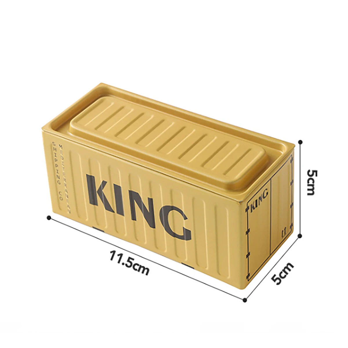 Compact Iron Storage Container Creative Desktop Organizer Office Supply Tube Office Desk Organizer Metal Box Mini Container ﻿ view 6