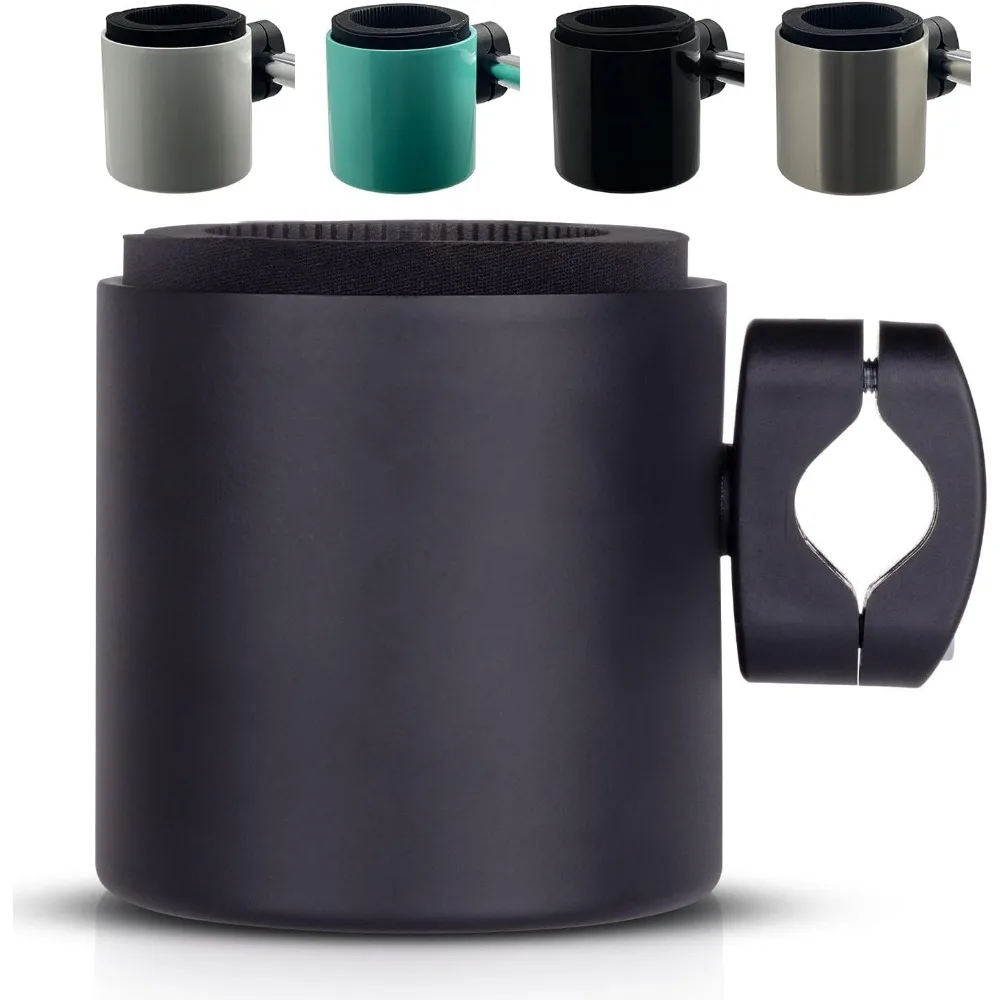 

Stealth Bike Cup Holder Ultimate Handlebar Accessory Fits All Bikes E-Bikes Scooters Keeps Beverage Secure