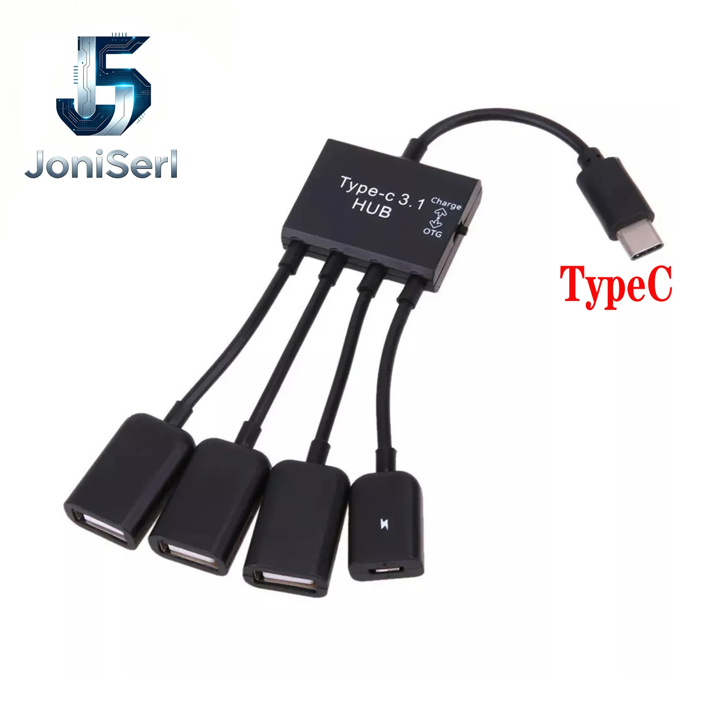 Micro/TypeCUSB Host OTG 3 Ports Hub Adapter Cable with Power Output for Galaxy S5 i9600 Note3 N9000 Cell Phone Tablet