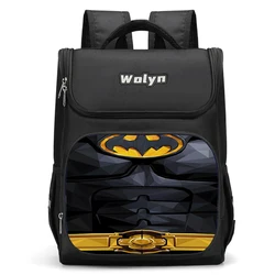 Grand sac à dos Smile Hero Batmans pour enfants, sac d'école pour garçons et filles, sac à dos de voyage pour hommes et femmes, durable et multi-compartiments