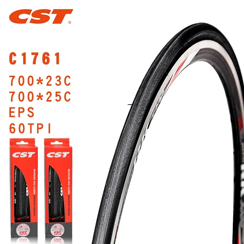 C1761 road bike tire bike parts 700C Folding stab proof tyre 700*23C 25C 60TPI wear resistant bicycle tires