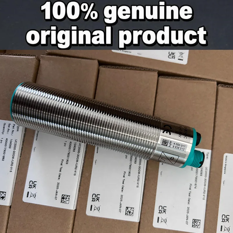 1pcs 100% Original P+F UC500/UC2000/UC4000/UC6000 Series Ultrasonic Sensors UC4000-30GM-IUR2-V15 UC2000-30GM-IUR2-V15