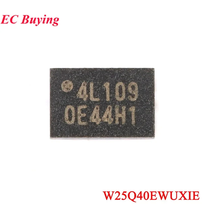 10Pcs/1pc W25Q40EWUXIE W25Q40EW 25Q40 4L109 0E44H1 OE44H1 USON-8 1.8V 4Mbit Serial Flash Memory Chip IC Original New