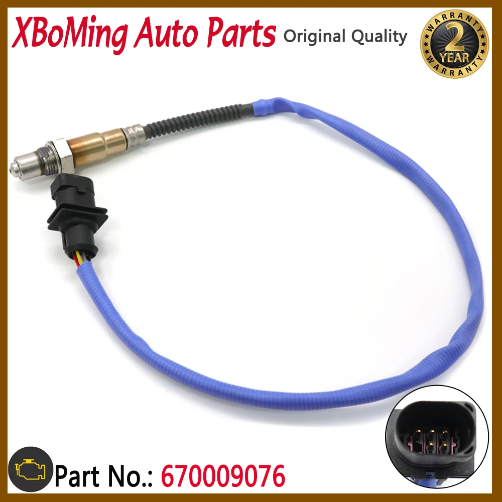 5 Wires Front Lambda O2 Oxygen Sensor Air Fuel Ratio 670009076 For Alpha-Romeo GIULIA STELVIO Maserati Ghibli Quattroporte