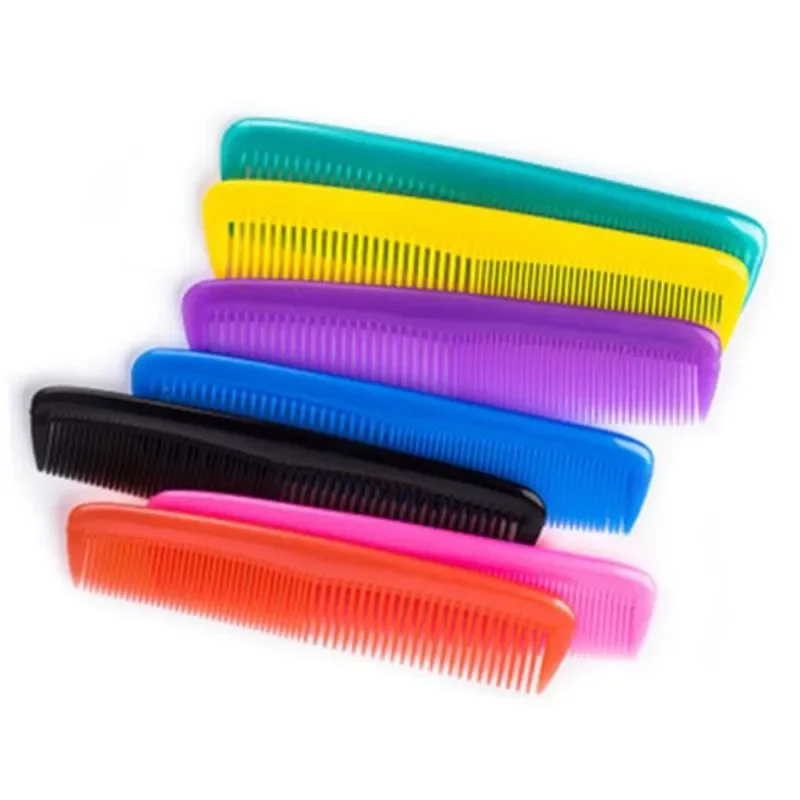 

Mini Double Side Hair Brush Pro Beards Comb Anti-static Hair Combs Plastic Barber Hair Comb Salon Accessories Hair Styling Tools