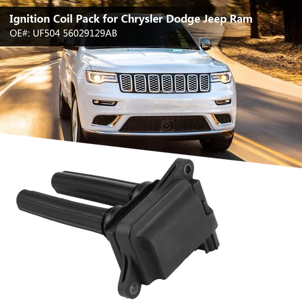 Auto Ignition Coil Car Replacement Ignition Coil Accessories for Chrysler Dodge Jeep Ram UF504 68238603AA