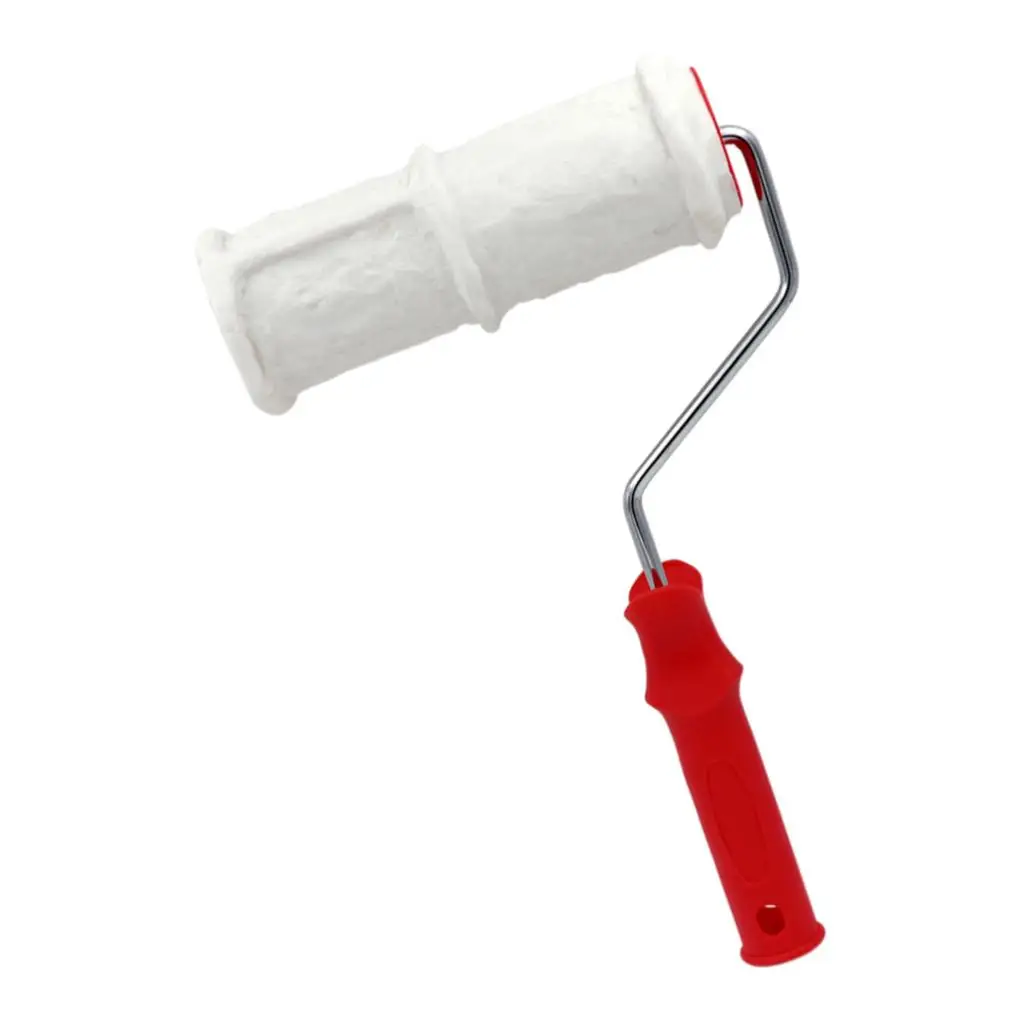 Simulation Brick Pattern Rubber Roller Paint Brush Hand Tool for Indoor Wall DIY Decor