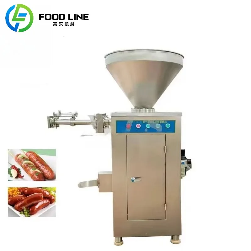 

Custom Electric Automatic Sausage Filler Machine Stainless Steel Vertical Meat Grinder Pork Rolls Making Professional Machine