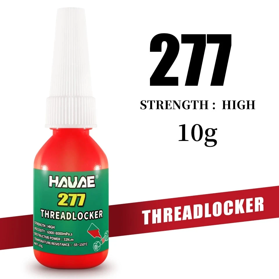 1pcs 10g Threadlocker 277 Screw Glue Thread Locking Agent Anaerobic Glue Anti-loose Screw Adhesive For Household Use