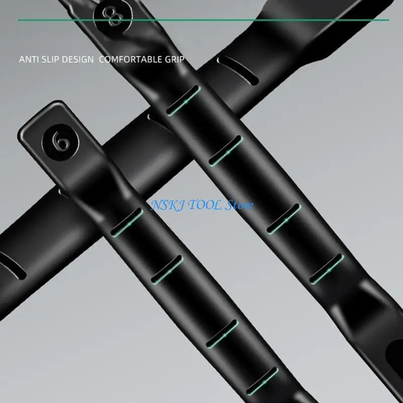 

L8RC Reliable Flat Tool Thickened Designs 4 Sizes for Metal & Woodworking