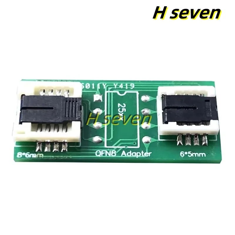 QFN8/WSON8/MLF8/MLP8/DFN8 TO DIP8 uniwersalne gniazdo/adapter „dwa w jednym” zarówno dla chipów 6*5MM i 8*6MM gniazdo pamięci SMT BIOS