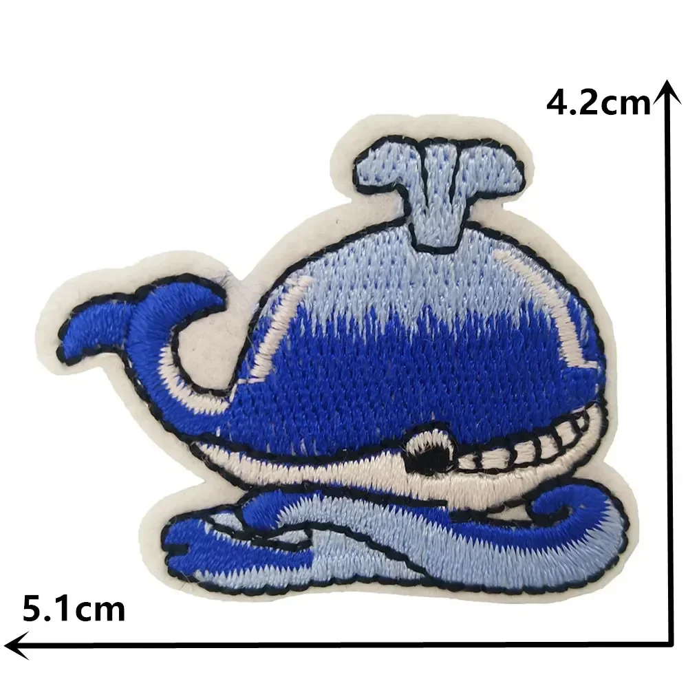 Cartoon Animal Embroidery Kids Cloth Stickers Cloth Patches Patches Decorative Sewing DIY Badges Clothing Accessories