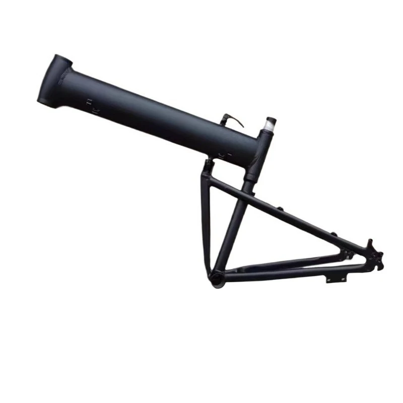 26/27.5-inch Folding Mountain Bike Frame Made of Aluminum Alloy, Compatible with DIY Assembled Bicycles