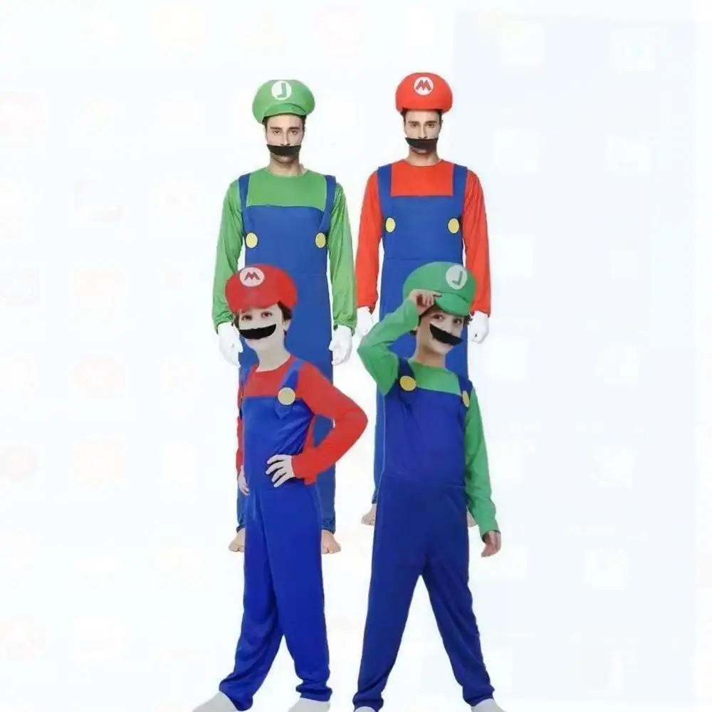 جديد loween مستوى ماريا تأثيري الكرتون أنيمي زي Superay الوالدين والطفل دور بلانغ دعوى مستوى الأشرطة الكتف