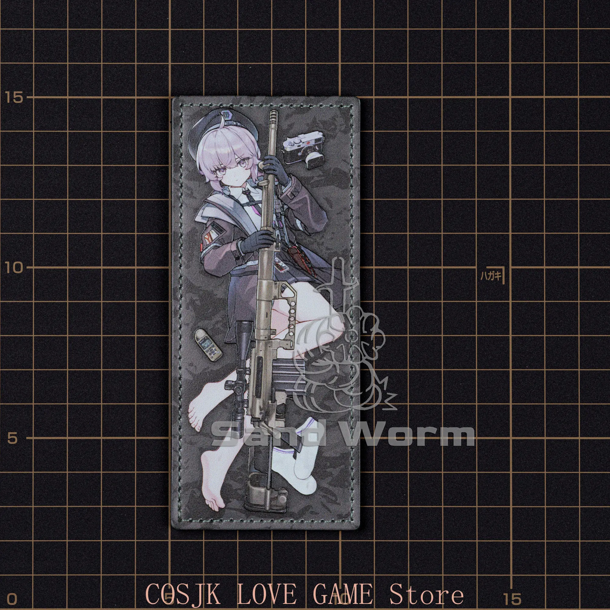 Original Girls' Frontline 2: Exilium m200 DIY Anime Patch Prop Badge Collection Leather Morale Seal MAGIC TAPE Accessories Gift