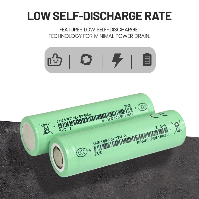 EVE INR18650 3.7V Lithium Battery
