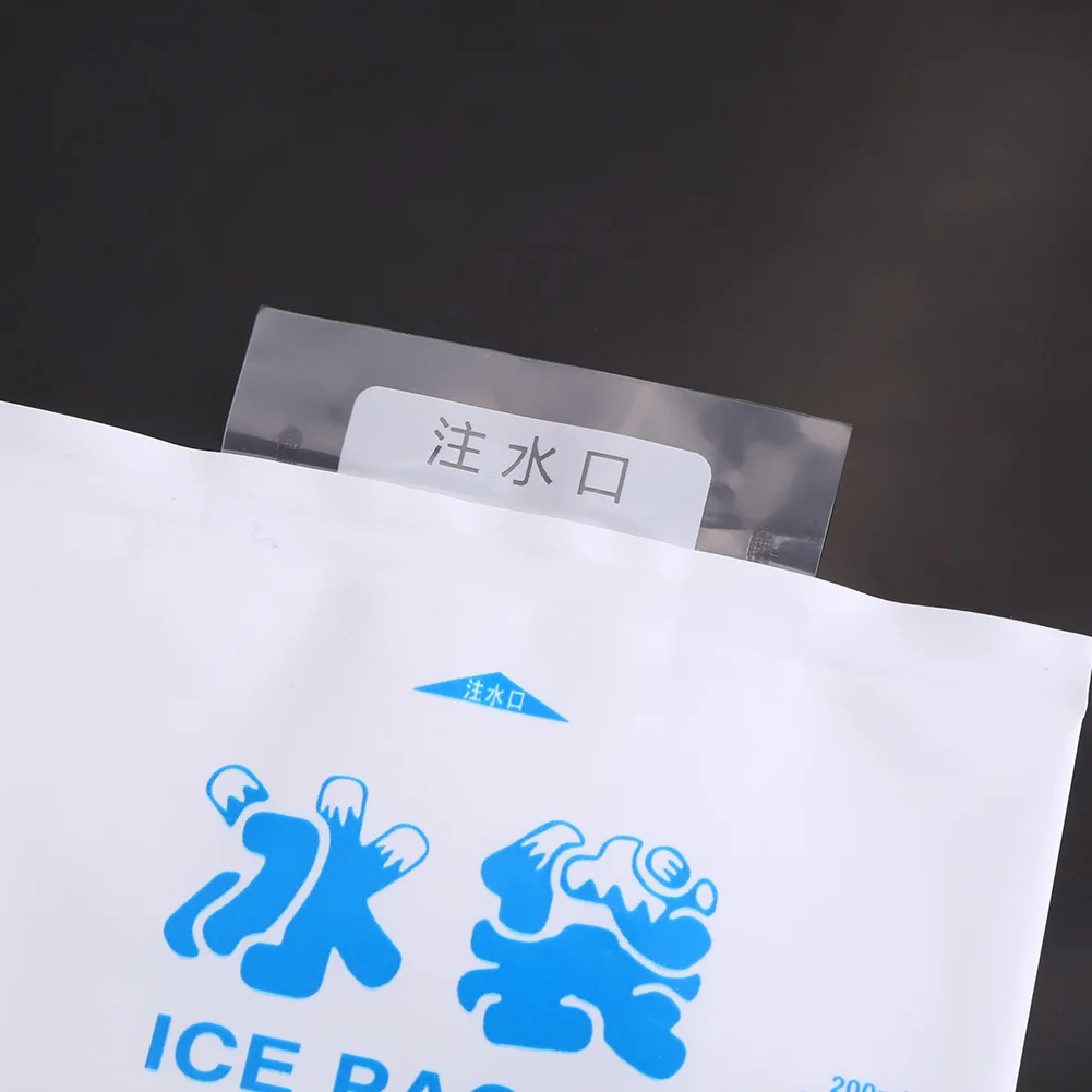 10 Stück wiederverwendbare Eisbeutel, Gel-Kühlbeutel, Gefrierschrank-Gel-Packung für Lebensmittel, Gemüse, Wein, medizinische Industrieanwendung, Gel-Packung, Eisbeutel – Detail 3
