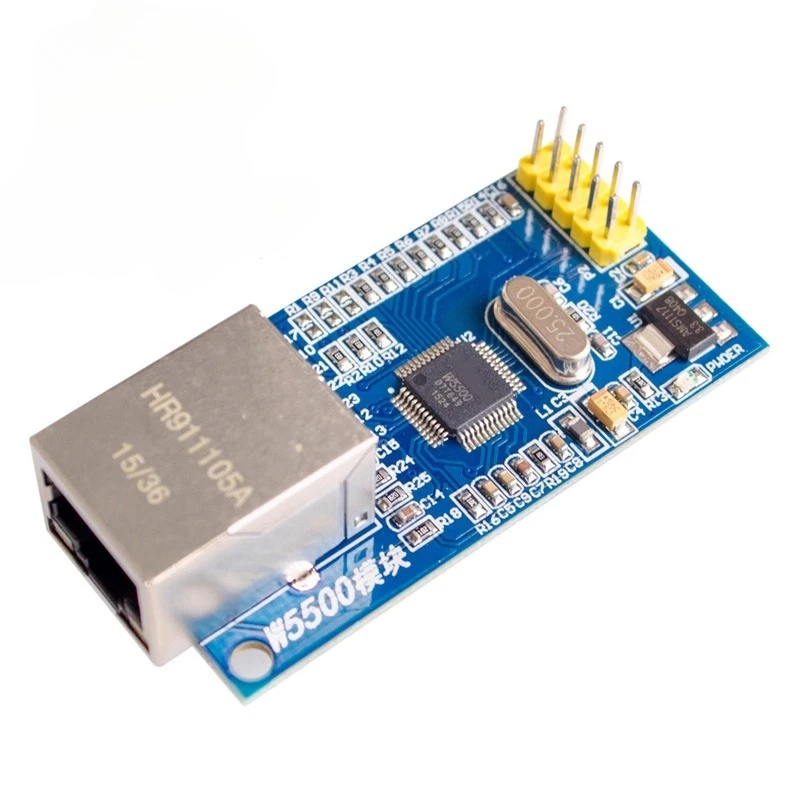Network module W5500 full hardware TCP/IP protocol stack Ethernet 51/STM32 microcontroller