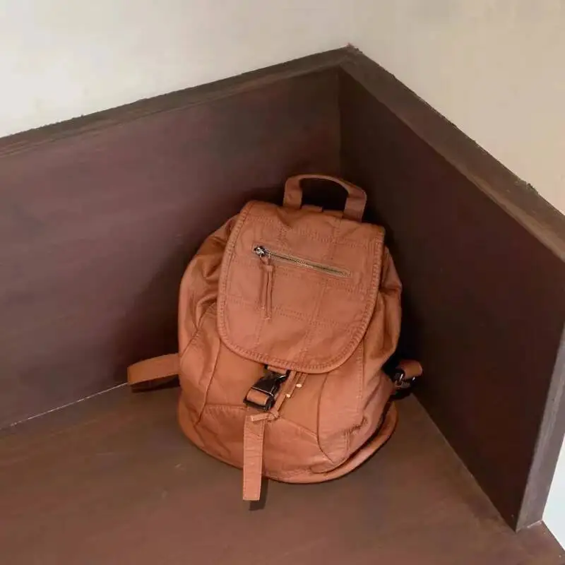 Streetwear Casual Travel Bags For Women All Match Simple Trendy Students Schoolbags Y2k Aesthetic Fashion Chic Backpacks Korean