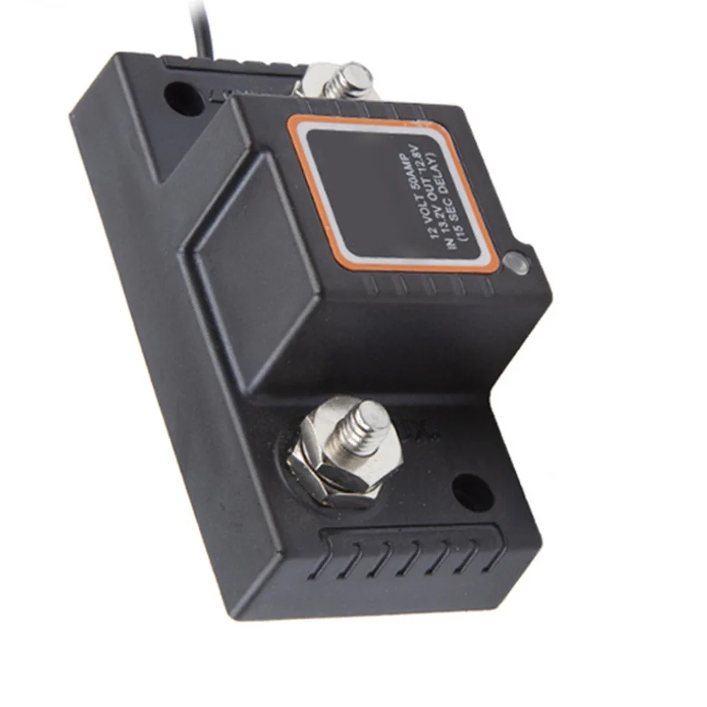 12V Dual Battery Isolator with VSR Technology for Seamless Integration into Motorcycle Automobile and Off Road Vehicle Wiring
