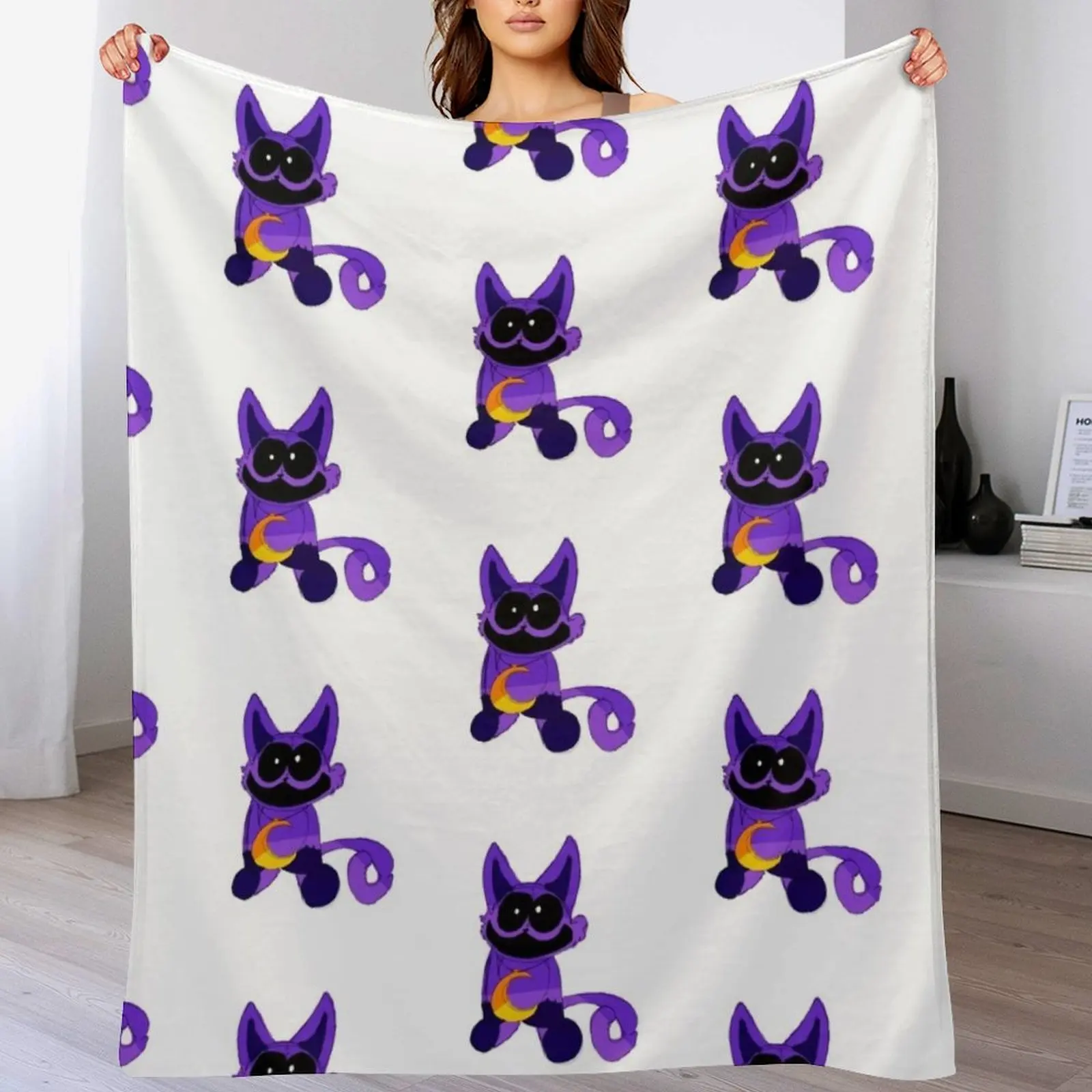 

catnap Throw Blanket Soft Sherpa Fleece Warm Blanket for Winter